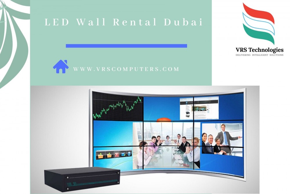 Seamless Video Wall Rental Suppliers in Dubai photo 1