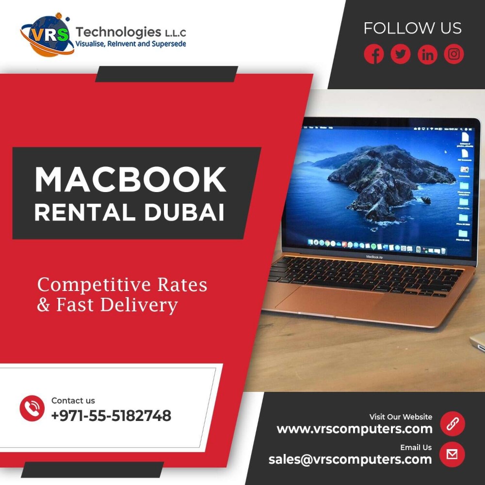Apple MacBook Pro Rental Services in UAE photo 1