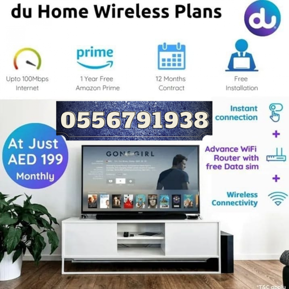 Du home internet service photo 1