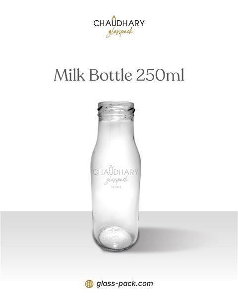 Milkshake Glass Bottles for Cafes & Dairy Brands | UAE