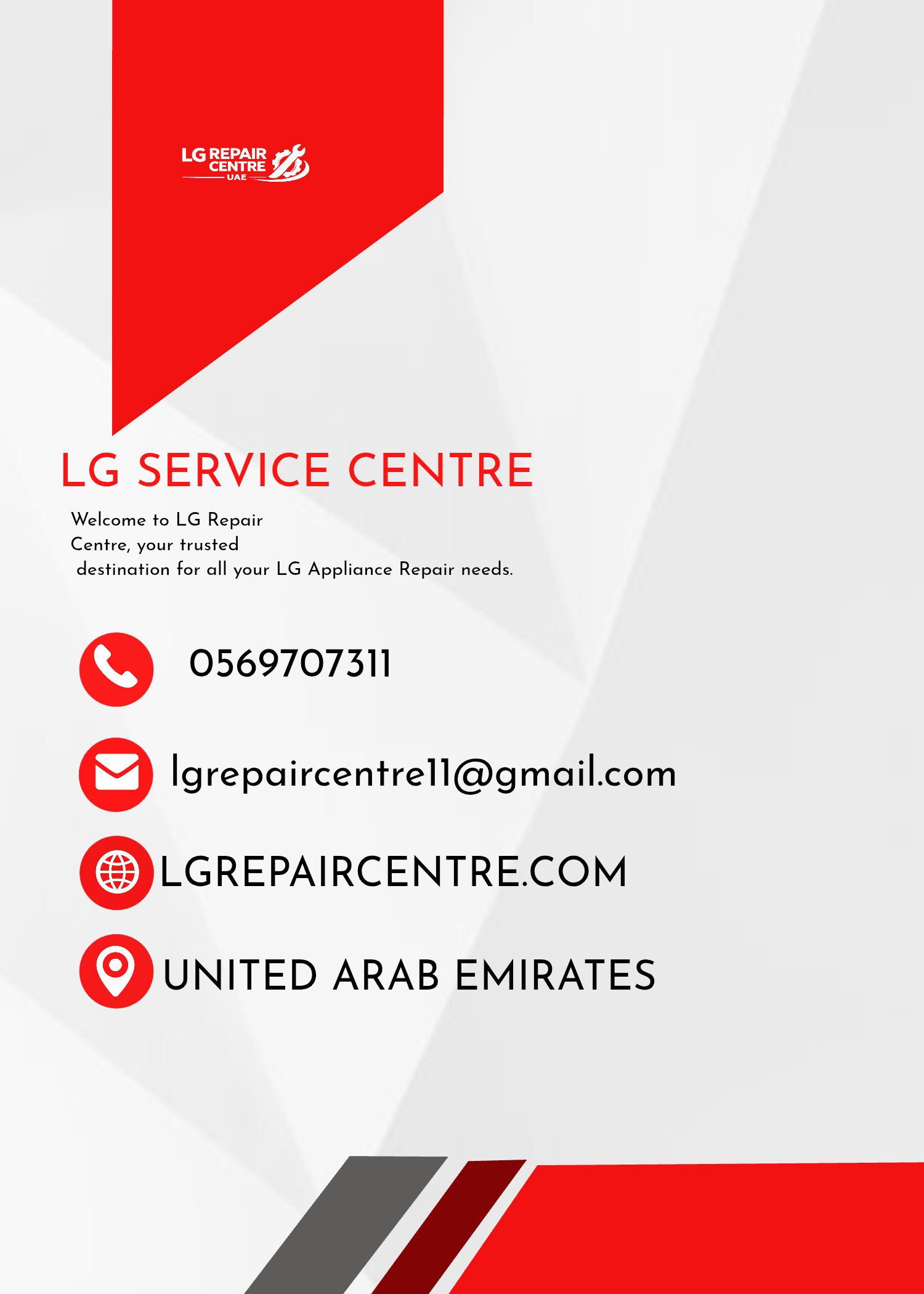 Best LG Service Center Abu Dhabi √ 0569707311 photo 2