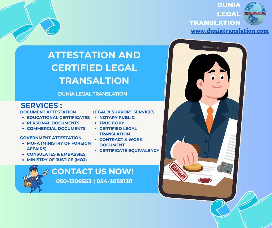 Fast & Reliable Attestation & Legal Translation