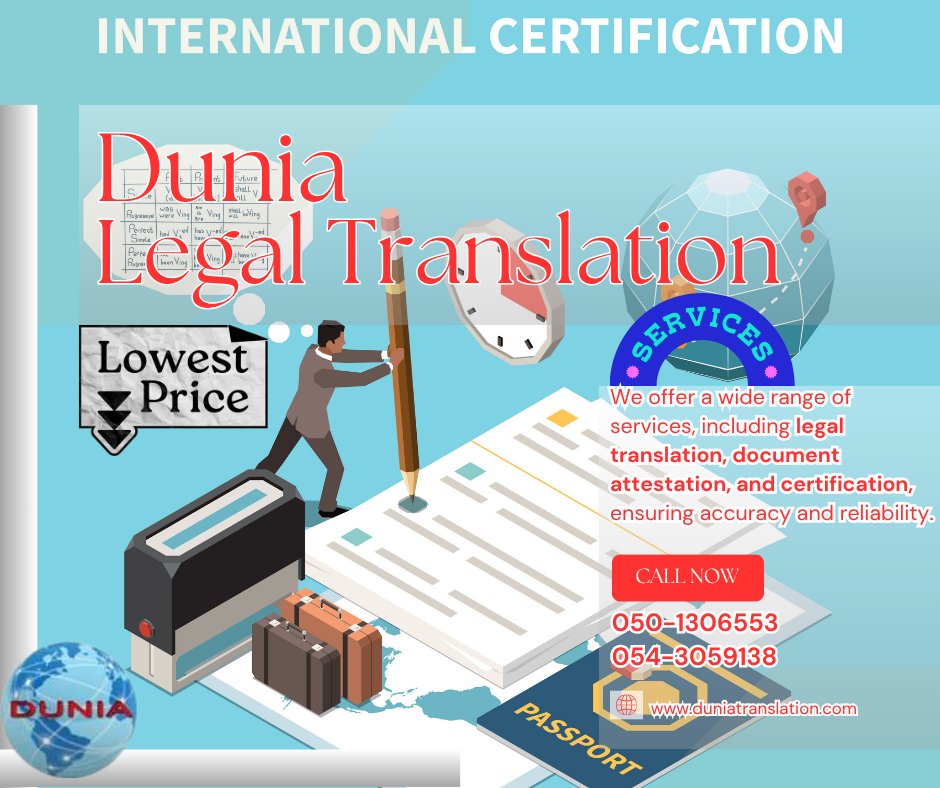 Trusted Legal Translation & Attestation Services