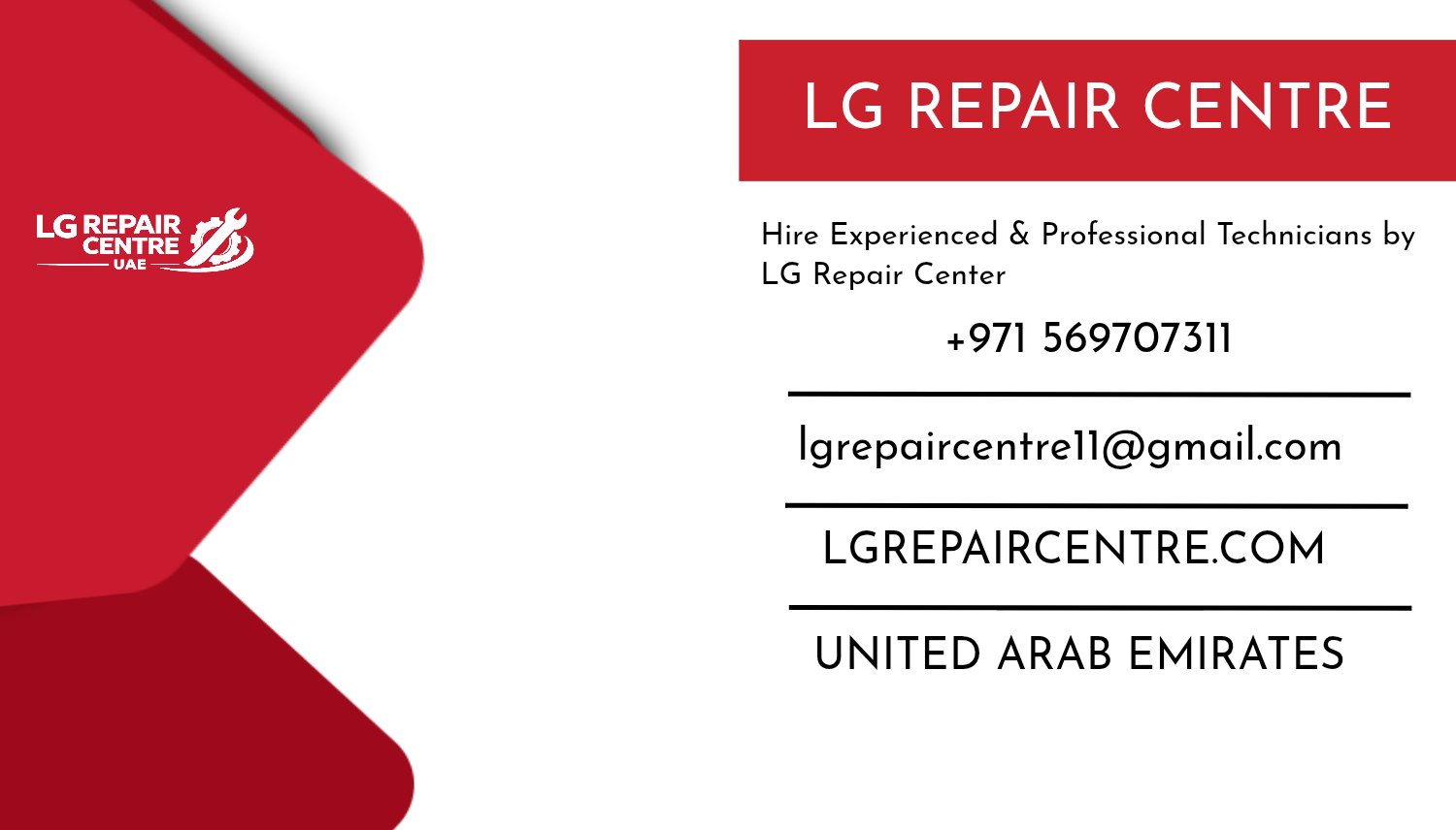 Best LG Appliance Repair Centre Abu Dhabi √ 0569707311