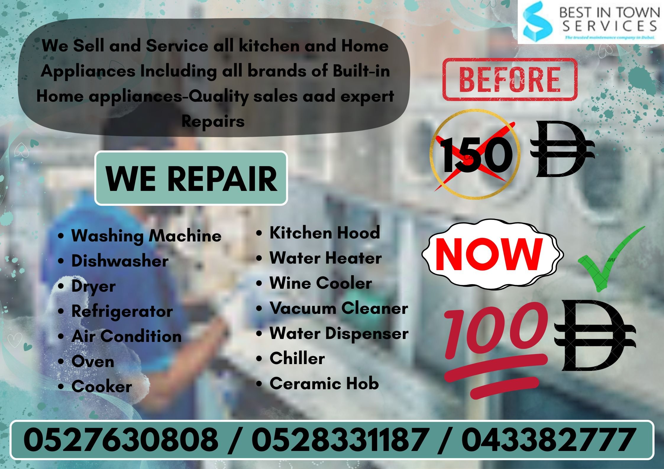 special discount  offer on appliances repairing service photo 1