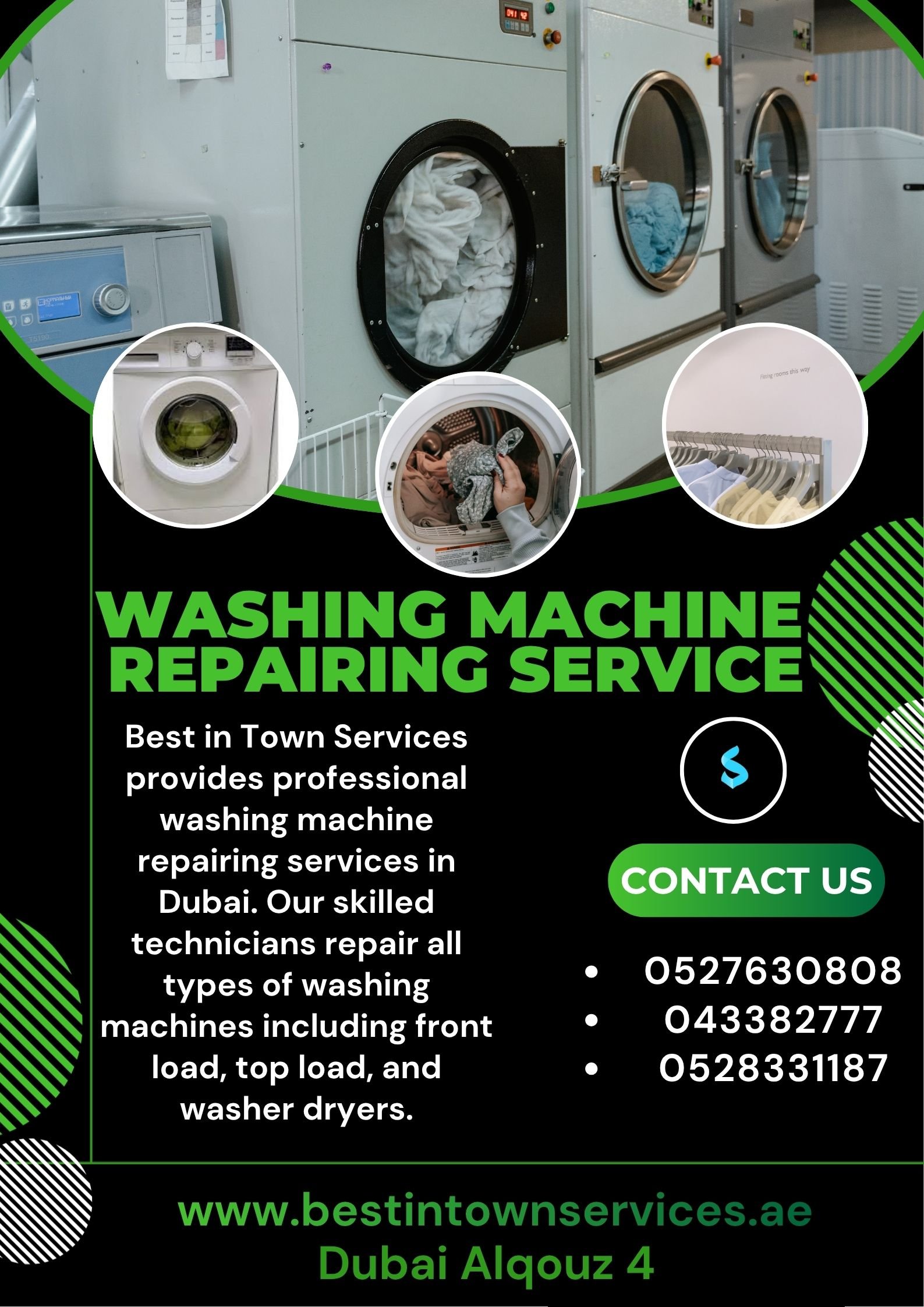 washing machine repairing service Dubai