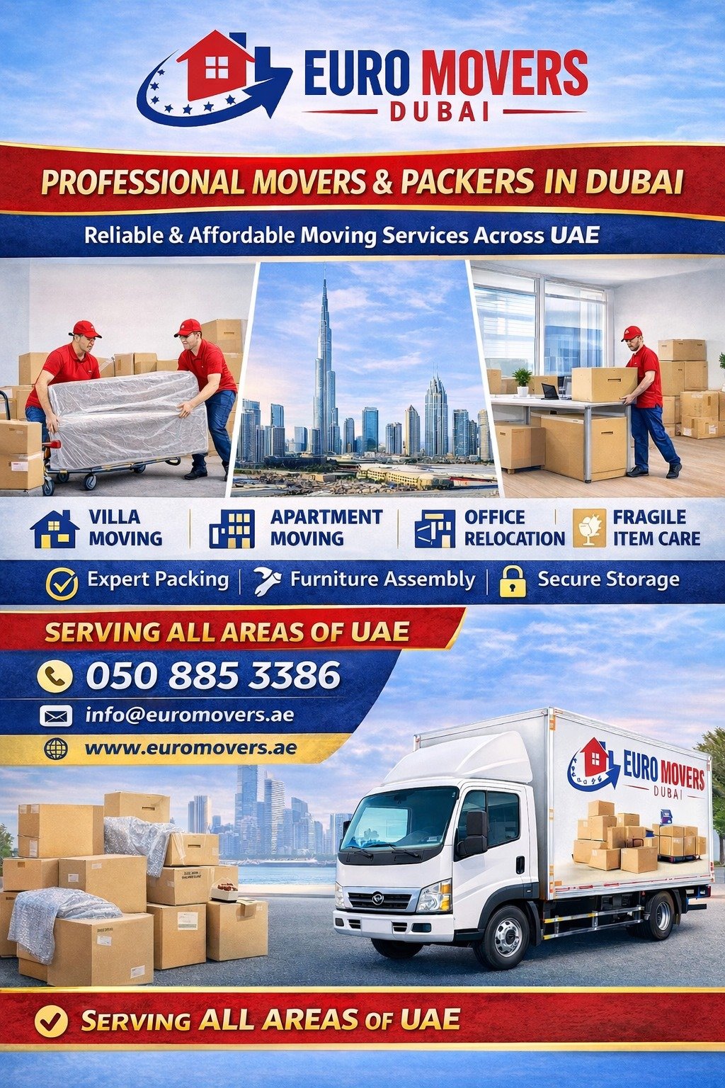 Movers and Packers in Dubai