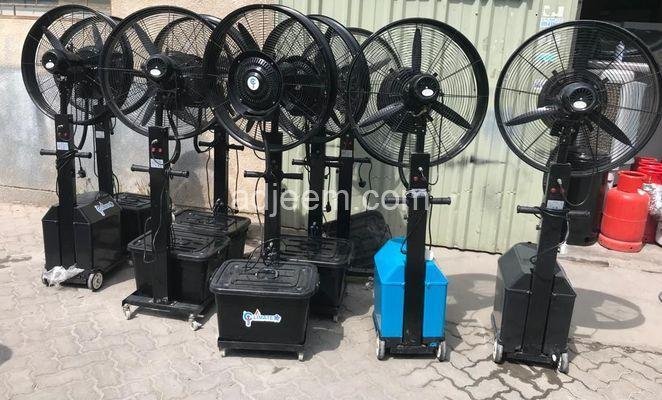 Renting misting fans,air conditioners, air coolers,for rent