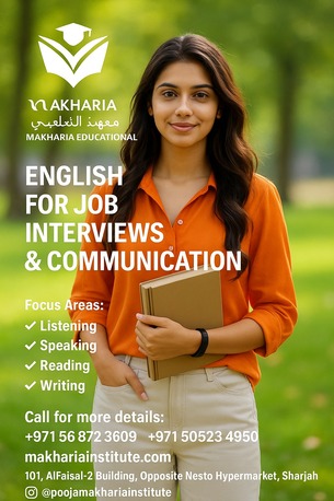 English Language Classes Al Qasimia Sharjah  0568723609