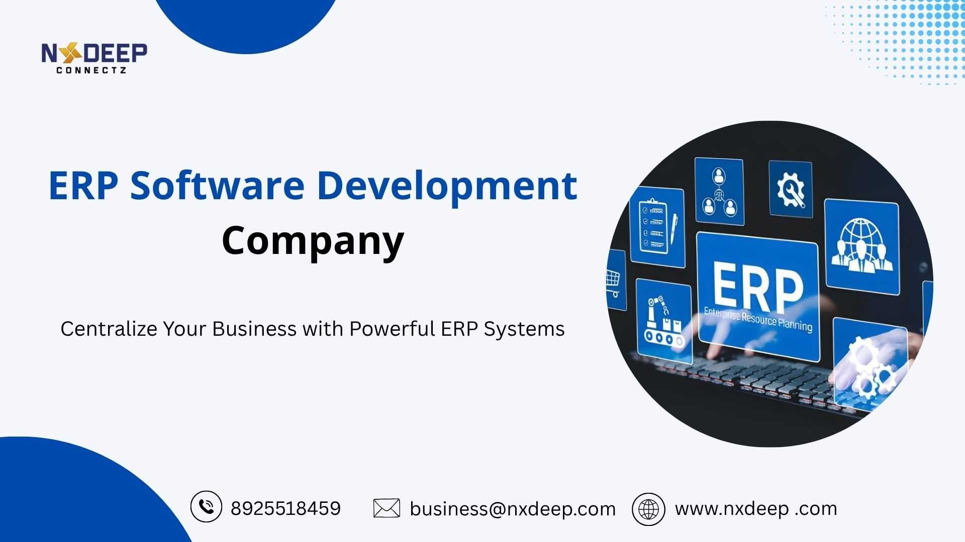 ERP Software Development Company | Enterprise Resource Planning Solutions