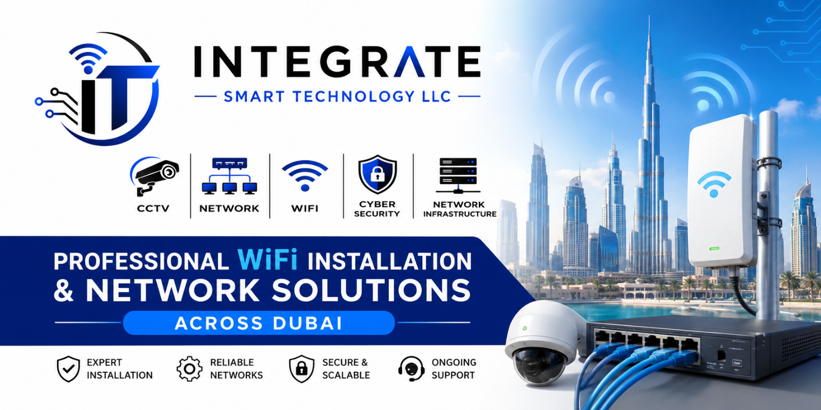 Professional WiFi Installation & Network Solutions Across Dubai photo 1
