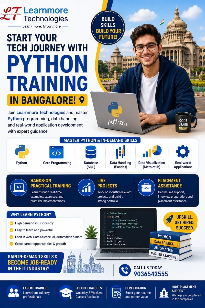 Start Your Tech Journey with Python Training in Bangalore! photo 1