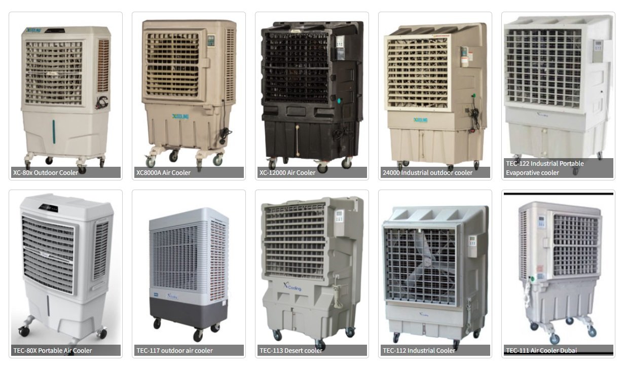 A 70 liter evaporative outdoor air cooler photo 3