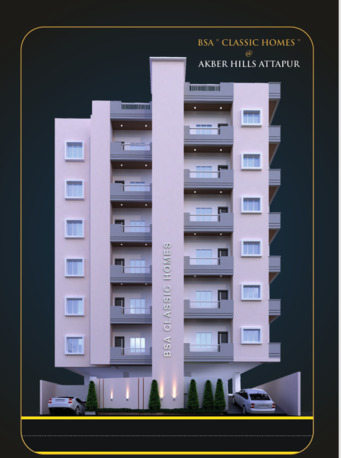 AED 5500000,  2 BR,  972 Sq. Feet,  Flat For Sale @ Akber Hills , Attapur ,Hyderabad . photo 2