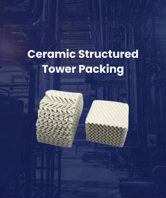 Advanced Ceramic Structured Tower Packing For Petrochemical Industries photo 1