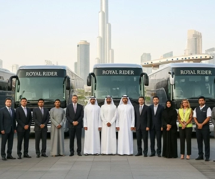 Event Shuttle Bus Services Dubai – Royal Rider Bus Rental photo 1