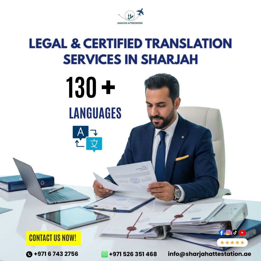Professional Legal & Certified Translation Services in Sharjah! photo 1