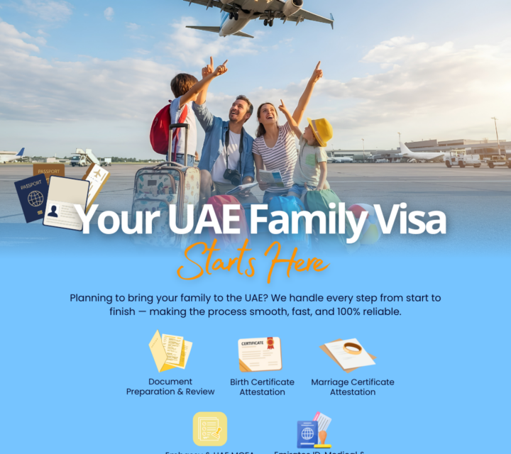 Fast & Reliable Family Visa Services in Sharjah