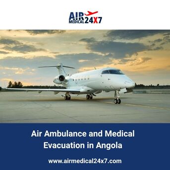 Air Ambulance And Medical Evacuation In Angola - Air Medical 24X7 photo 1