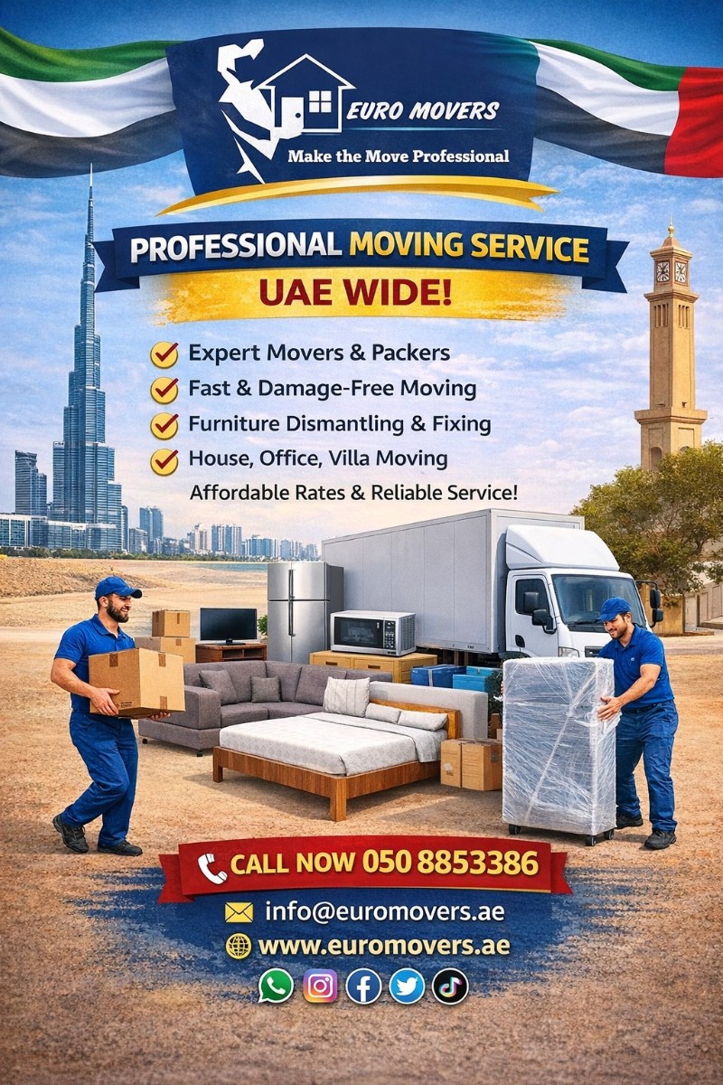 Movers and Packers in Dubai - 0508853386 photo 1