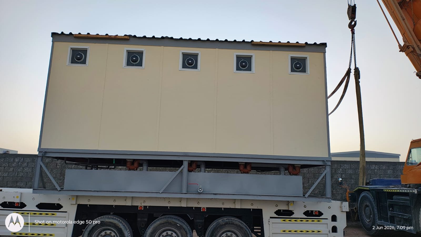 Supply of Brand-New Fire-Rated Toilet Portacabin.