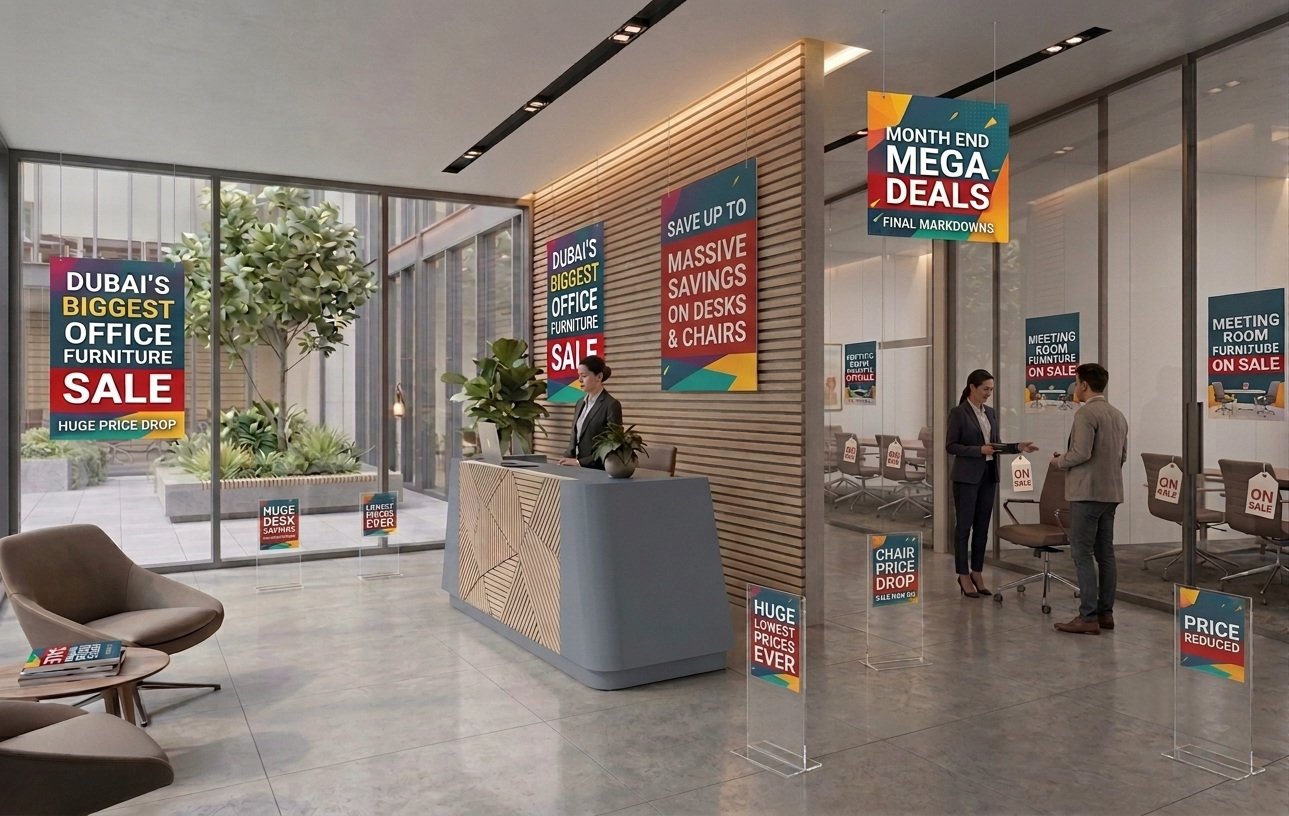 Office Furniture Sale in Dubai – Month End Mega Deals | Highmoon Office Furniture