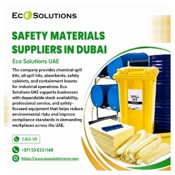 Safety materials suppliers in Dubai – Eco Solutions UAE