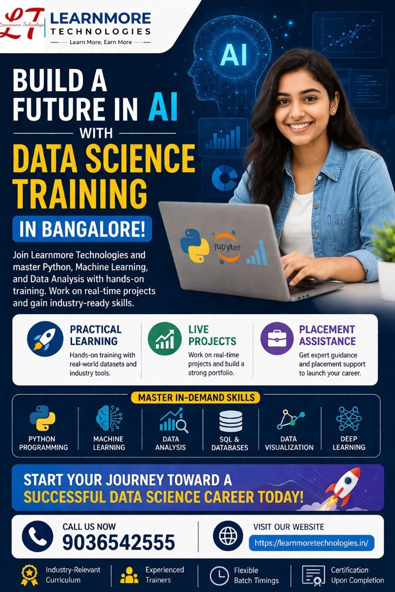 Build a Future in AI with Data Science Training in Bangalore! photo 1
