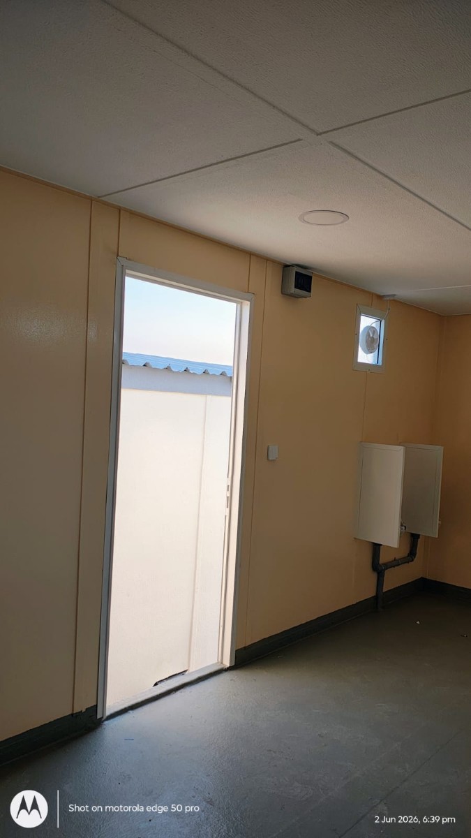 6 Meter Portable Toilet Cabin with Septic Tank — Ready to Install photo 1