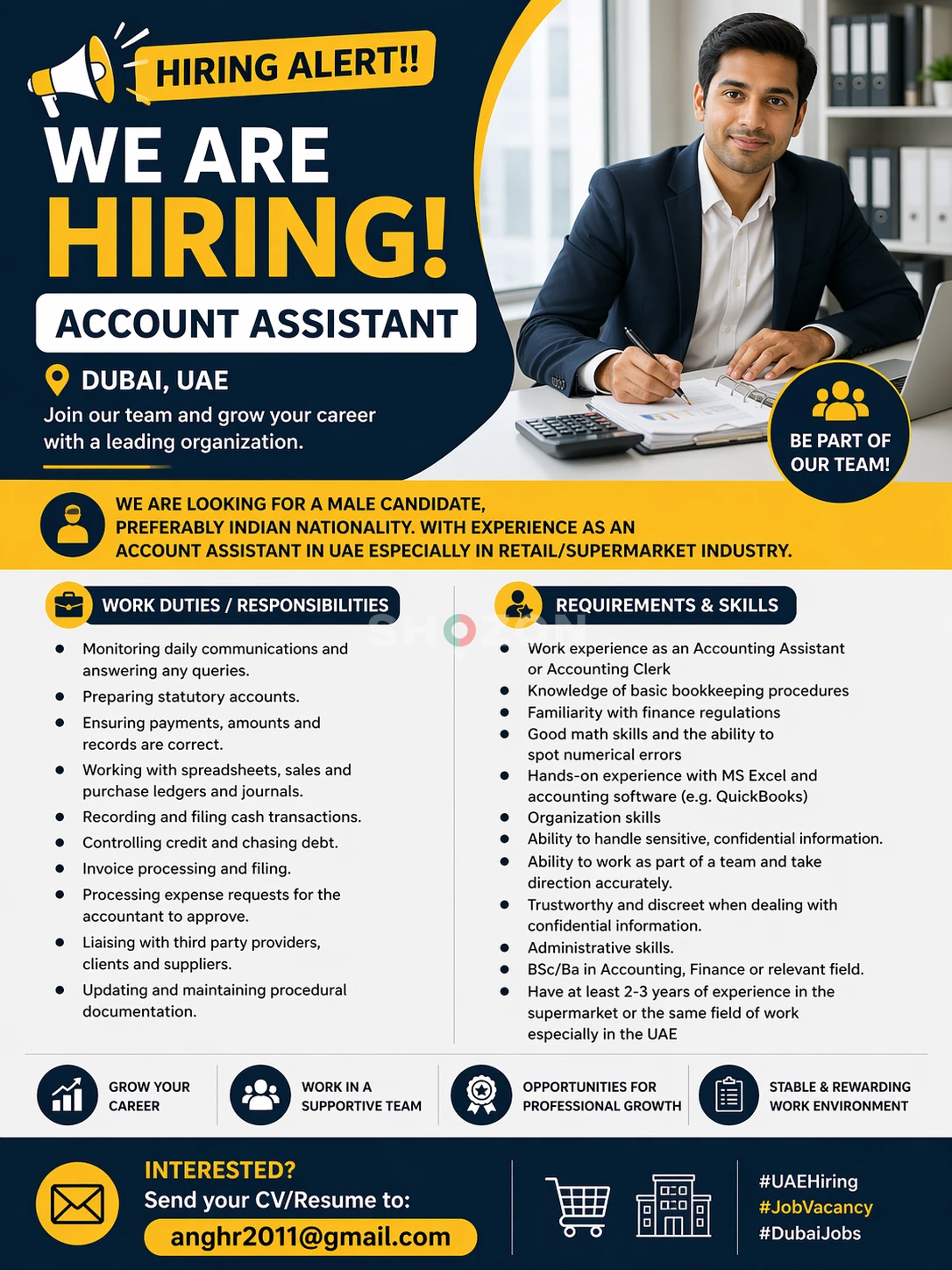 HIRING ALERT: ACCOUNT ASSISTANT photo 2