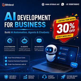 AI Development For Business – Build AI Automation, Agents & Chatbots | 30% OFF photo 1
