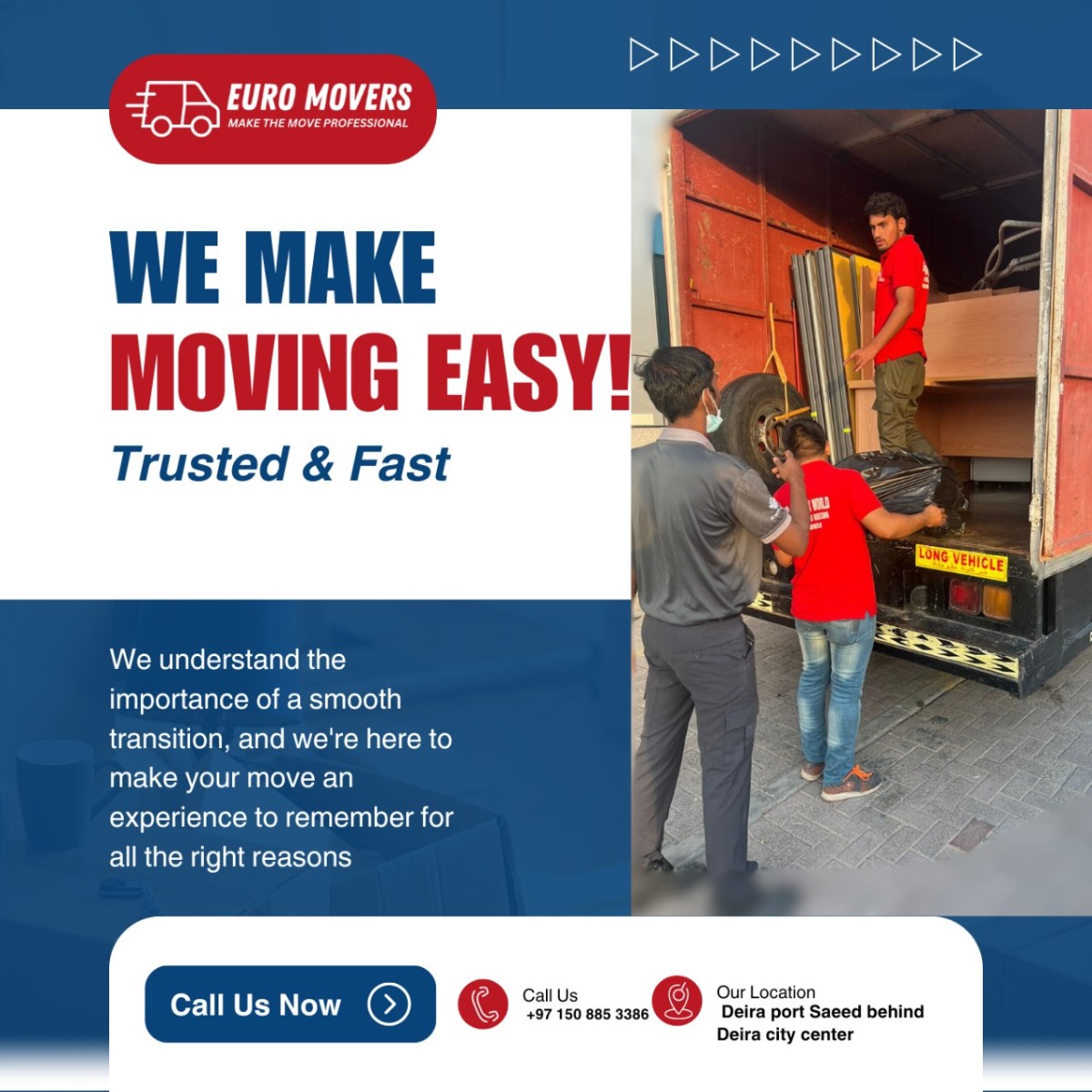 Moving Services and Storage in Abu Dhabi - 0508853386