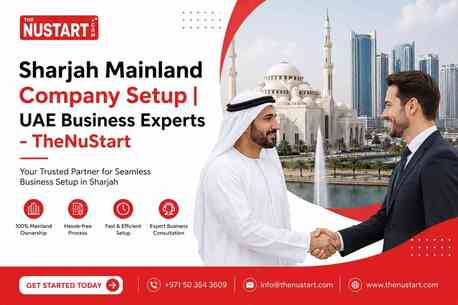 Sharjah Mainland Company Setup | UAE Business Experts - TheNuStart