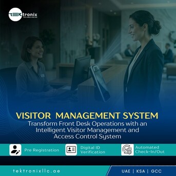 Smart Reception Solutions With Visitor Management System In The UAE
