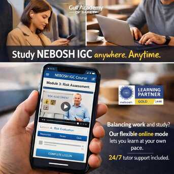 NEBOSH IGC Course – Pass With Gulf Academy Safety photo 1