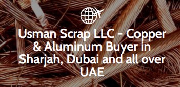 Usman Scrap LLC - Copper & Aluminum Buyer In Sharjah Dubai