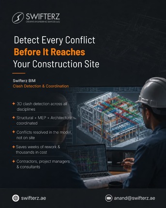 Professional BIM Clash Detection & Coordination — Dubai-Based Consultancy | Swifterz UAE