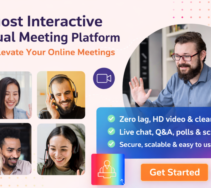 Virtual Meeting Platform to Elevate Your Online Meetings – Dreamcast