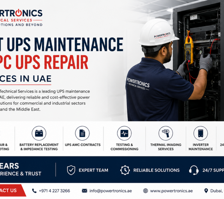 Best UPS Maintenance & APC UPS Repair Services in UAE