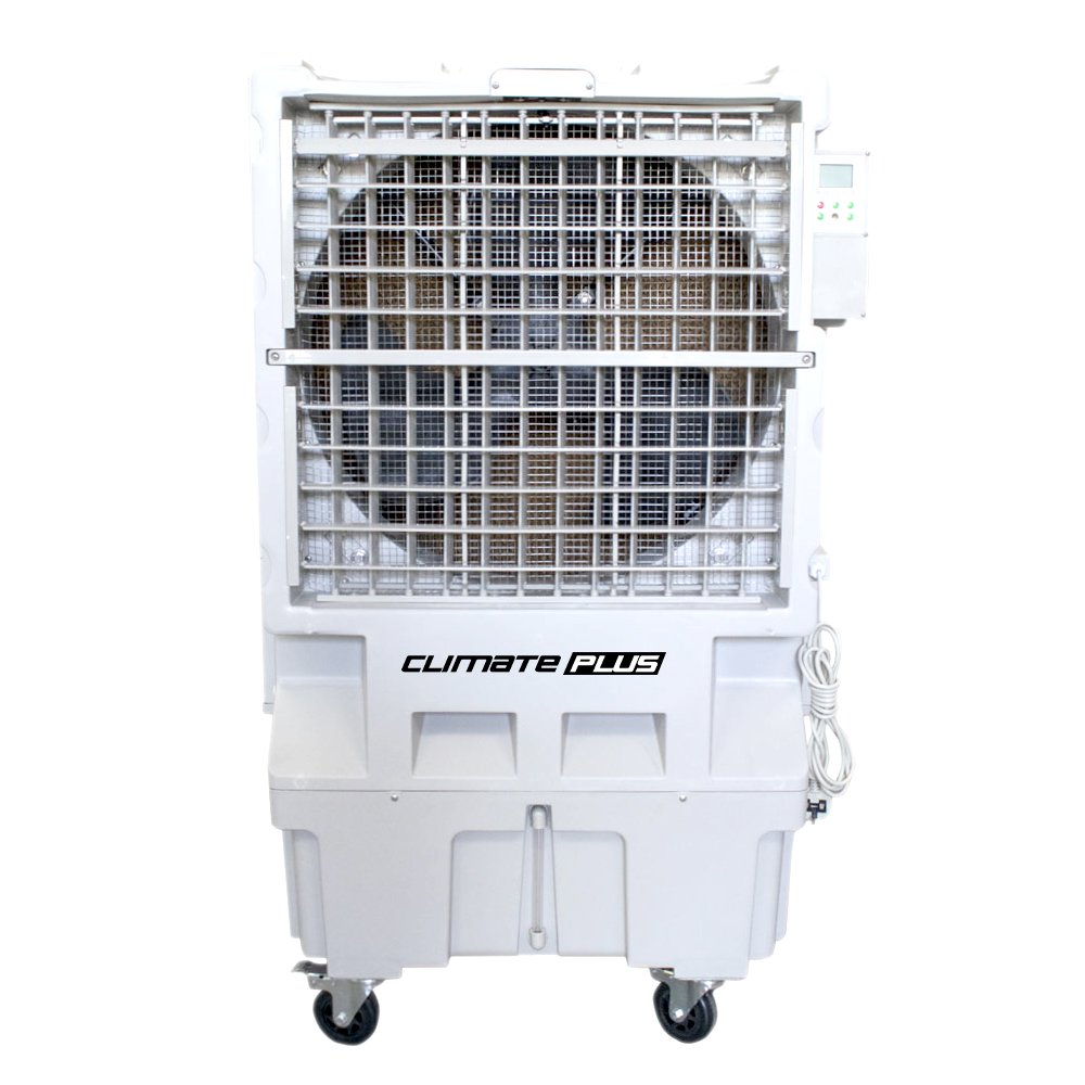 A 70 liter evaporative outdoor air cooler