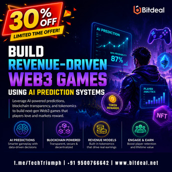 Build Revenue-Driven Web3 Games Using AI Prediction Systems – 30% OFF 2026 Launch photo 1