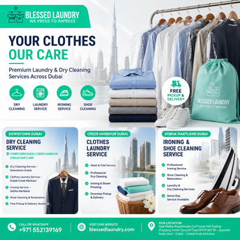 Dry Cleaning Service Downtown Dubai | Creek Harbour Laundry photo 1