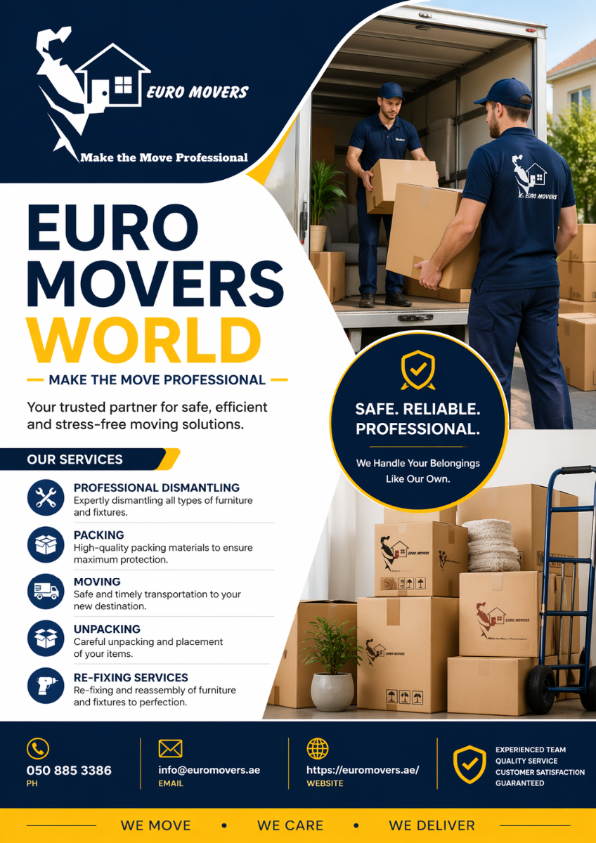 Movers in Sharjah – Call Now 508853386 photo 1