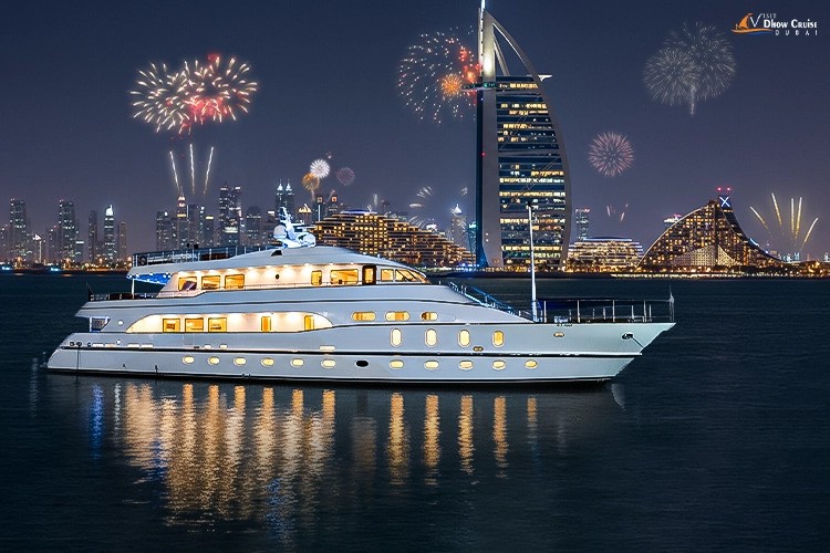 Discover the Charm of a New Year Yacht Party with Burj Al Arab Fireworks photo 1
