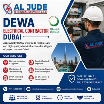 DEWA Electrical Contractor Dubai - Al Jude Technical Services L.L.C. photo 1