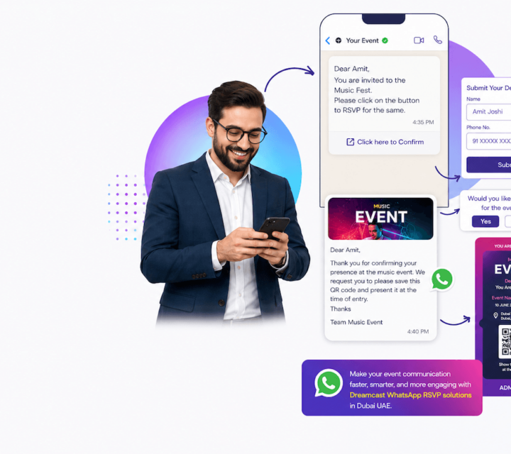 WhatsApp RSVP for Events in Dubai, UAE – Dreamcast photo 1