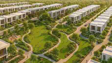 Furnished,  Studio,  Greenz At Al Rowaiyah First By Danube Properties