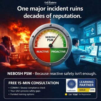 NEBOSH HSE Certificate: Process Safety photo 1