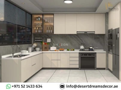 Modern Kitchen Design in Uae | Kitchen Cabinets Manufacturer in Uae. photo 5