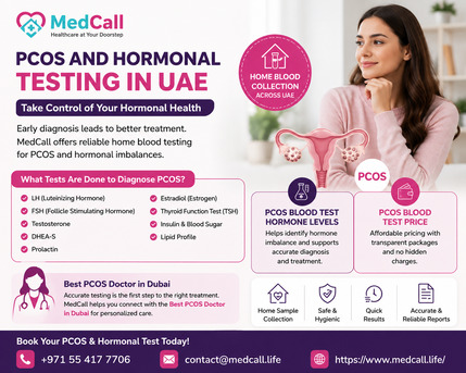 PCOS And Hormonal Testing In UAE – MedCall photo 1